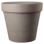 Blomkruka NUVENS i terrakotta, taupe, 70cm, Ø79cm