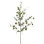 Konstgjord körsbärstomatsgren QUANITTA, röd-grön, 80cm