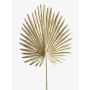 Konstgjord palmblad Washingtonia CENNY, guld, 115cm