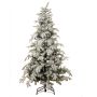 Konstgjord julgran DALIO, LED-lampor, snöad, 150cm