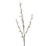 Konstgjord kvittgrenkvist NIELSON med blommor, blekrosa, 80cm
