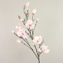 Konstgjord magnoliagren YONA, vit-rosa, 130cm, Ø5-15cm