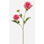Konstgjord gren, dahlia CEVAST, rosa, 70cm, Ø7-8cm