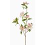 Konstgjord gren prydnadskörsbär RETLOZ med blommor, ljusrosa, 90cm