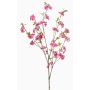 Konstgjord gren av prydnadskörsbär VERIANO med blommor, cerise, 120cm