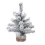 Konstgjord snögran CHAWAI, snötäckt, 20cm