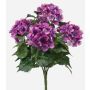 Konstgjord hortensia DORJA på stödpinne, violett, 40cm