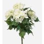 Konstgjord hortensia DORJA på stativ, vit-grön, 40cm