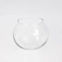 Ljus, kulvas TOBI EARTH i glas, transparent, 12cm, Ø14cm