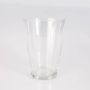 Konisk vas JENNY EARTH i glas, klar, 19,5cm, Ø14cm