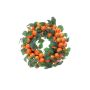 Dekorativ krans KERRIE av mandariner, orange, Ø30cm