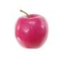 Dekorativt äpple HENNY, cerise, 8cm, Ø8,5cm