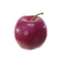 Dekorationsfrukt Äpple HENNY, violett-cerise, 8cm, Ø8,5cm
