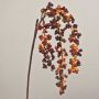 Konstgjord fläderkvist SWANTJE, frukter, vinröd-orange, 40cm