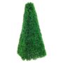 Dekorativt träd med fukiente-pyramid BOZIDAR, grönt, 60cm