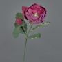Konstgjord magnolia GARETHO, Eco Collection, mörka cerise, 70cm, Ø10cm