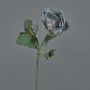Konstgjord magnoliablomma GARETHO, Eco Collection, gråblå, 70cm, Ø10cm