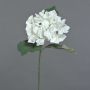 Konstgjord hortensia GUNILLA, Eco Collection, vit-lila, 60cm, Ø12cm