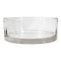 Glasskål VERA OCEAN, transparen, 8cm, Ø20cm