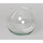 Rund glasvas TOBI OCEAN, klar, 13cm, Ø15cm