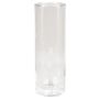 Blomvas SANYA OCEAN, glas, cylindrisk, klar, 25cm, Ø10cm
