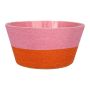 Planteringskorg NERIONKO DUO, rosa-orange, 10cm, Ø19cm