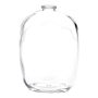 Flatbottnad flaska PAISANTO i glas, klar, 7,5x3,5x11cm