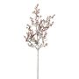 Konstgjord gren med bär FREMOR, mauve, 50cm