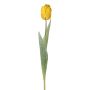 Dekorativ blomma tulpan GUSNAV, gul, 50cm, Ø5cm