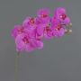 Konstgjord blomgren med Phalaenopsis-orkidé AURELIA, cerise, 95cm, Ø9-11cm