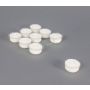 Värmeljus MISSI, 9 st, vita, 1,8cm, Ø4cm, 5 timmar