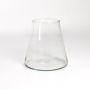Ljuslykta MAX i glas, transparen, 16cm, Ø10cm