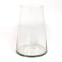 Ljuslykta MAX i glas, transparen, 24cm, Ø11,5cm