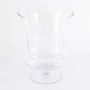 Pokalvas CATANIA i glas, transparent, 35cm, Ø27cm