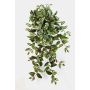 Konstgjord Tradescantia Zebrina PANCHO, på stativ, grön-lila, 70cm