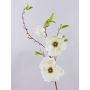 Konstgjord magnoliagren FINAH, krämvit, 90cm, Ø9-15cm