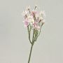 Konstblomma strandaster NAMINA, vit-rosa, 45cm, Ø3-4cm