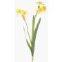 Textilblomma, narcis NEELA, gul, 50cm, Ø6cm