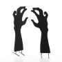 Halloween-dekoration silhuett händer SPOOKY HANDS, svart, 40cm