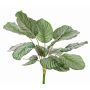 Konstgjord Calathea Orbifolia ZAIDA på stödpinne, grön, 75cm