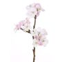 Konstgjord äppelblomkvist OCHUKO med blommor, vit-rosa, 35cm, Ø1,5-4cm