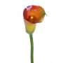 Konstblomma Calla CHIDORA, orange-röd, 55cm, 4,5x5,5cm