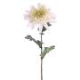 Textilblomma vinteraster AMANDI, vit, 75cm, Ø15cm