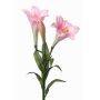 Konstblomma påsklilja ERISA, rosa, 75cm, Ø8-11cm