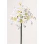 Konstgjord trädgårdsamaryllis MONJA, vit, 70cm, Ø12cm