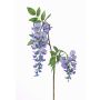 Konstgjord blåregn-gren NEZUMI med blommor, blå, 105cm