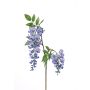 Konstgjord blåregn-gren NEZUMI med blommor, blå, 105cm
