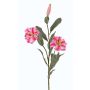 Konstgjord gren med turkisk lilja DANBI, cerise-rosa, 85cm, Ø9cm