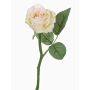 Konstgjord ros GABI, krämrosa, 30cm, Ø6cm