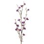 Konstgjord kärlekspärlbuske, gren LARINA med bär, violett, 70cm